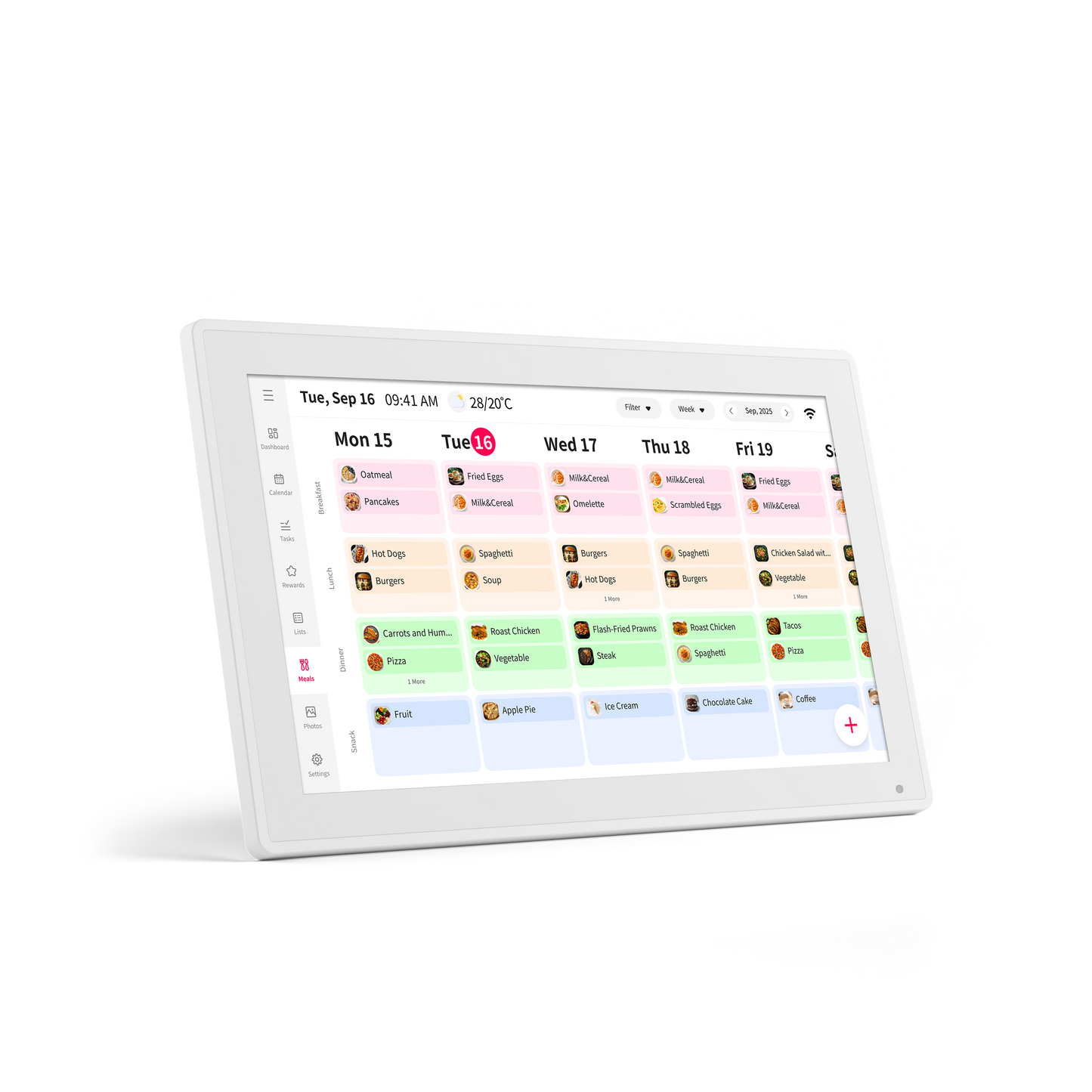 Fotostream 15.6” Digital E Calendar & Photo Frame
