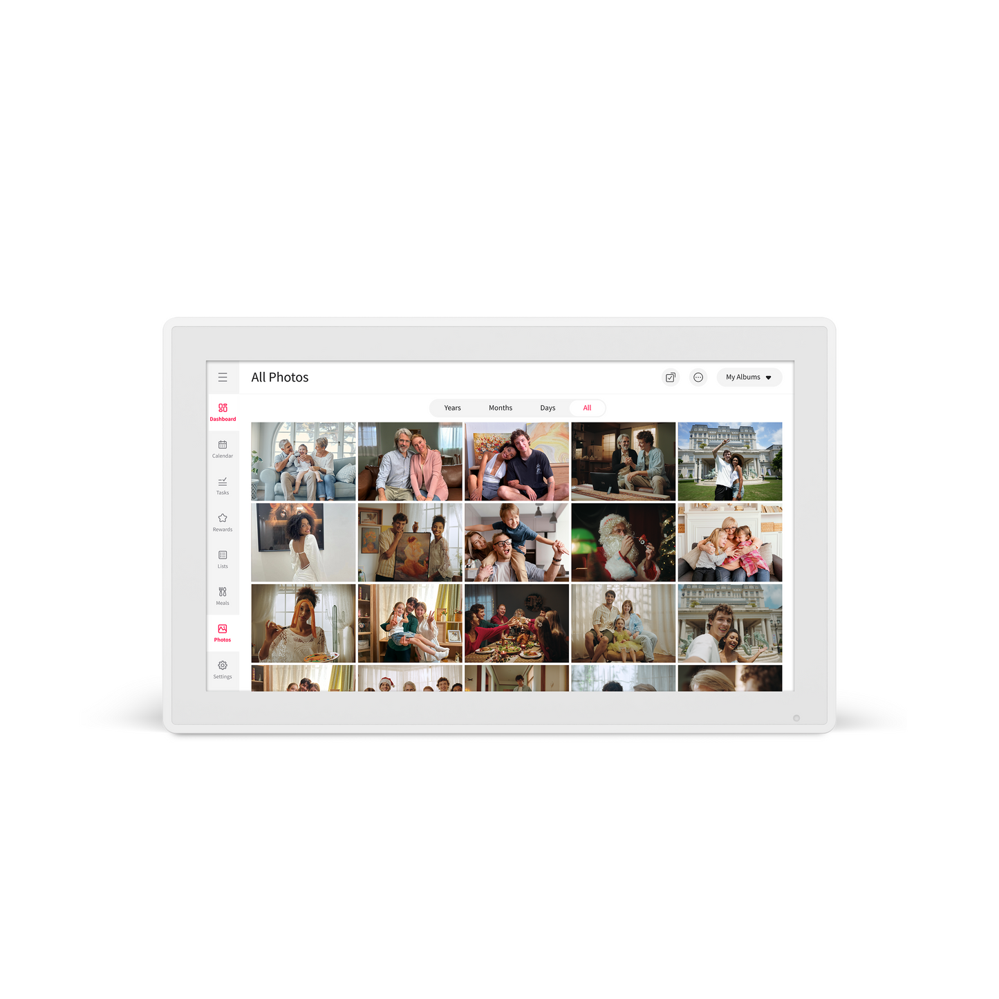 Fotostream 15.6” Digital E Calendar & Photo Frame