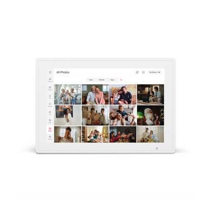 Fotostream 10.1” Digital E Calendar & Photo Frame