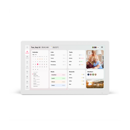 Fotostream 21.5” Digital E Calendar & Photo Frame