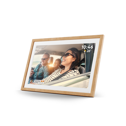 21.5” Wi-Fi Digital Photo Display with 3 switchable frames
