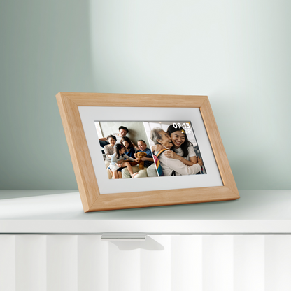 7” Wi-Fi Digital Photo Display with 3 switchable frames