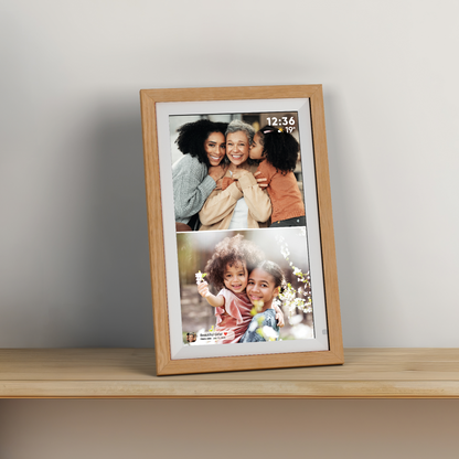 15.6” Wi-Fi Digital Photo Display with 3 switchable frames