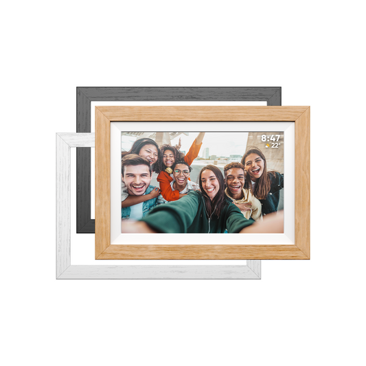 10.1” Wi-Fi Digital Photo Display with 3 switchable frames
